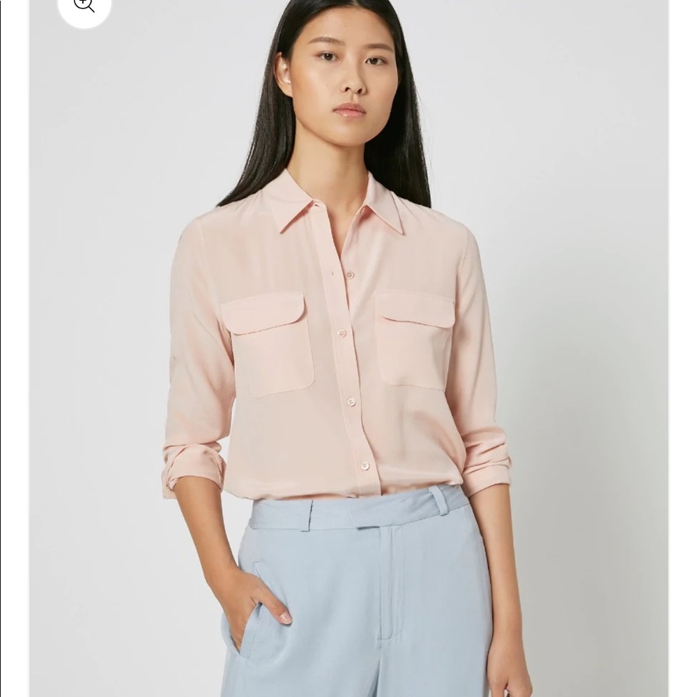 Equipment size M silk shirt